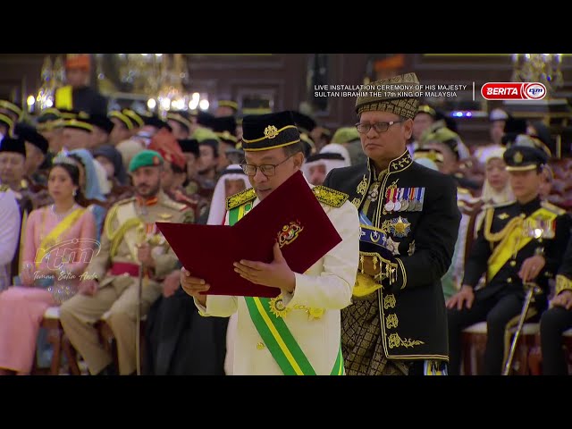 ⁣20 JULAI 2024 - PM: UCAPAN TAHNIAH DAN TAAT SETIA ATAS PERTABALAN SULTAN IBRAHIM SEBAGAI YDPA KE-17