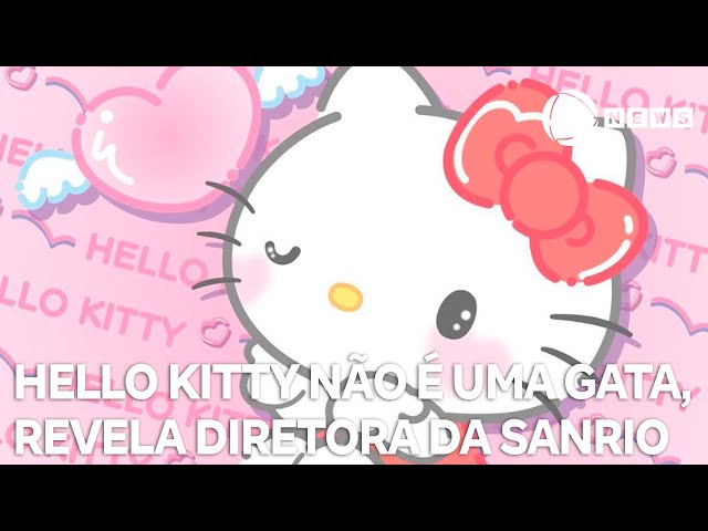 ⁣Diretora da empresa que criou Hello Kitty revela que personagem não é uma gata