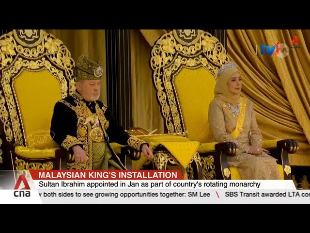 Sultan Ibrahim officially installed as Malaysia’s 17th king