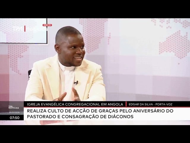 Igreja Evangélica Congregacional em Angola realiza culto de acção de graças pelo aniversário pa