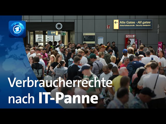 Weltweite IT-Panne: Kann es eine Entschädigung geben?