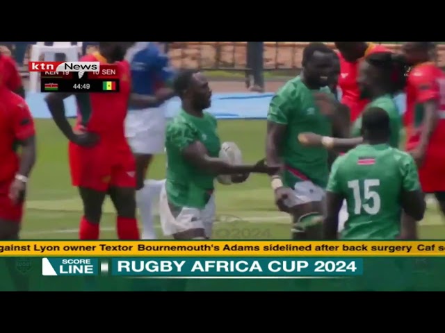 ⁣Kenya 15s rugby team in the Africa Cup held in Uganda | The Scoreline