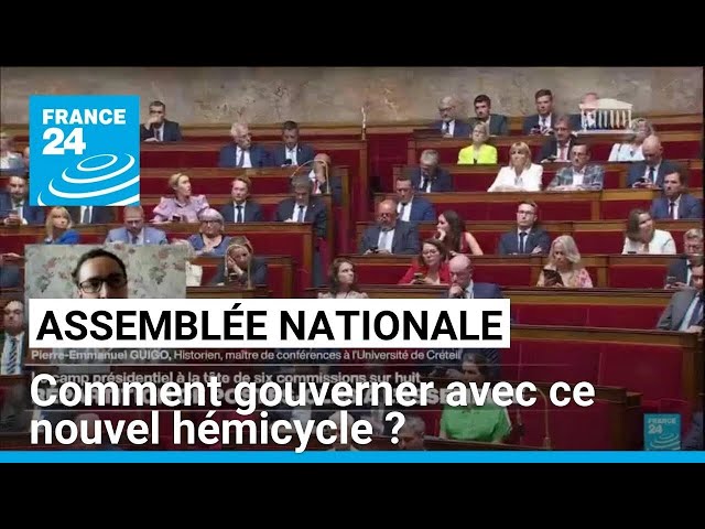 Assemblée nationale : le camp présidentiel à la tête de six commissions sur huit • FRANCE 24