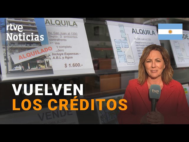 ⁣ARGENTINA: Los BANCOS vuelven a ofrecer HIPOTECAS, que los COMPRADORES RECIBEN con cautela | RTVE