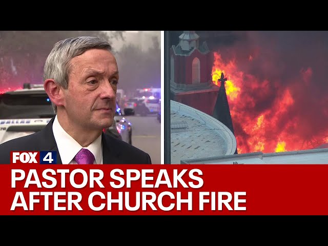 ⁣Pastor Robert Jeffress on First Baptist Dallas historic sanctuary fire