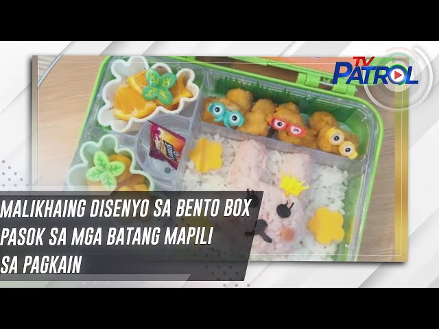 ⁣Malikhaing disenyo sa bento box pasok sa mga batang mapili sa pagkain | TV Patrol