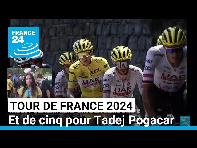 Tour de France : Tadej Pogacar s’impose au sprint devant Jonas Vingegaard lors de la 20e étape