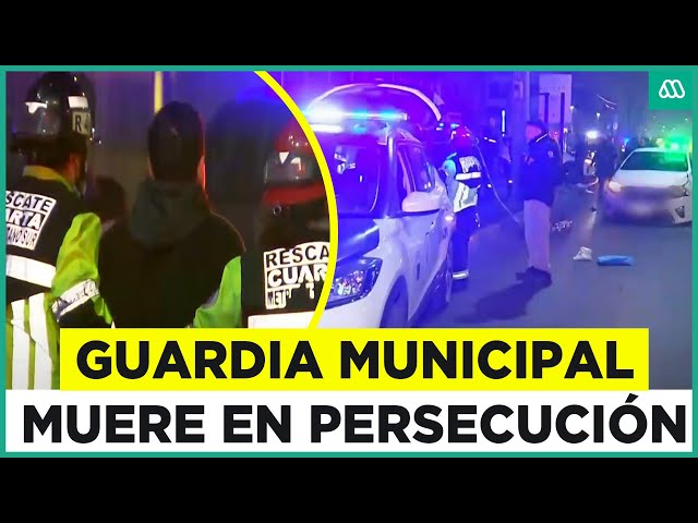 Guardia municipal pierde la vida en persecución a asaltantes en La Cisterna