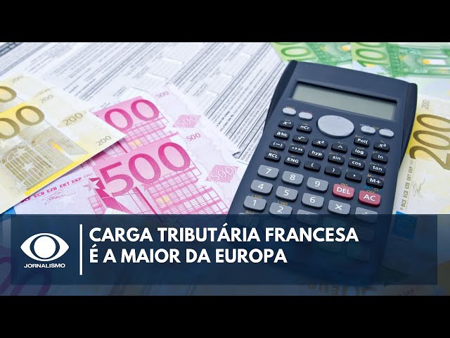 Carga tributária na França é a maior da Europa | Canal Livre