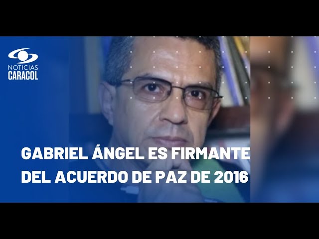 ⁣Gabriel Ángel, del Partido Comunes, dice que atentado con explosivo en Bogotá era en su contra