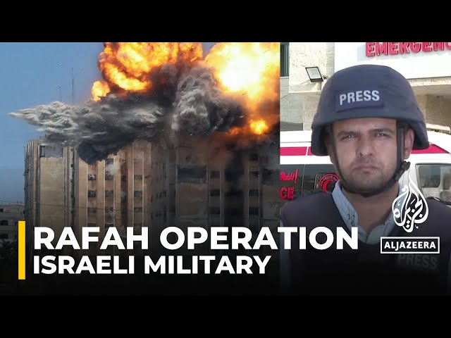 ⁣Israeli army says operations continuing in Rafah