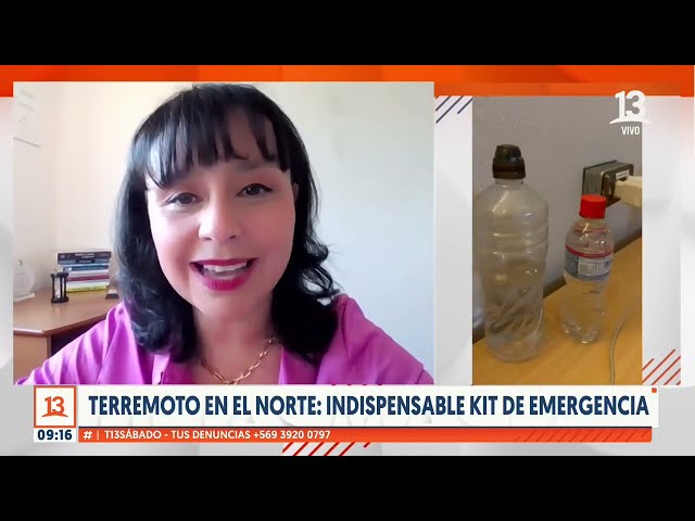 ⁣Terremoto en el norte: Indispensable kit de emergencia