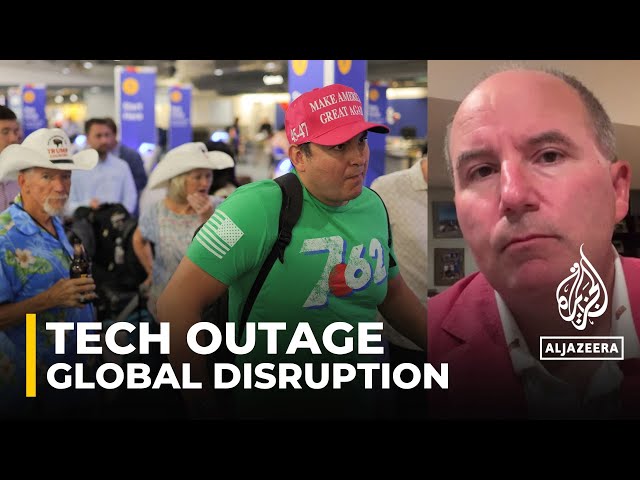 Crowd Strike IT outage causes chaos, disrupting airlines, banks, media