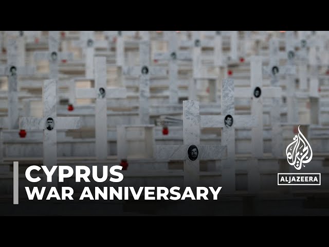 One part of Cyprus mourns, the other rejoices 50 years after split