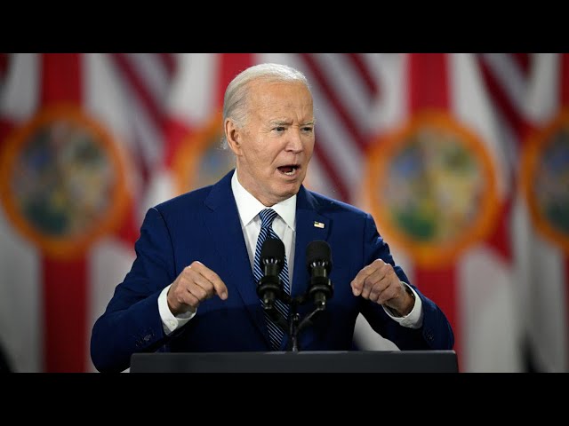 Joe Biden dismisses calls from within the Democrats to pull out of the presidential race