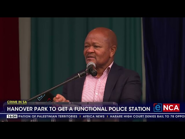 Hanover Park to get a functional police station