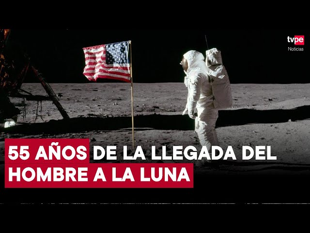 Se cumplen 55 años desde la llegada del hombre a la luna