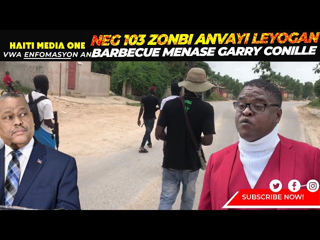 Neg 103 zonbi anvayi lewogann, Babekyou menase Premye minis Gary Conille