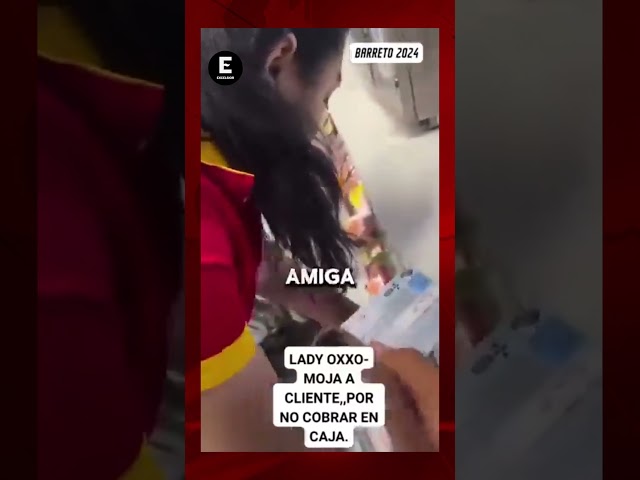 Cliente intenta viralizar a cajera de Oxxo; pero lo llaman #LordCastroso