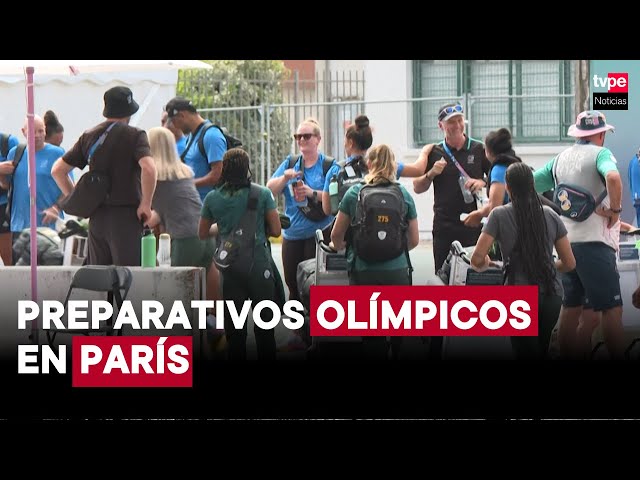 La familia olímpica va tomando posiciones en París