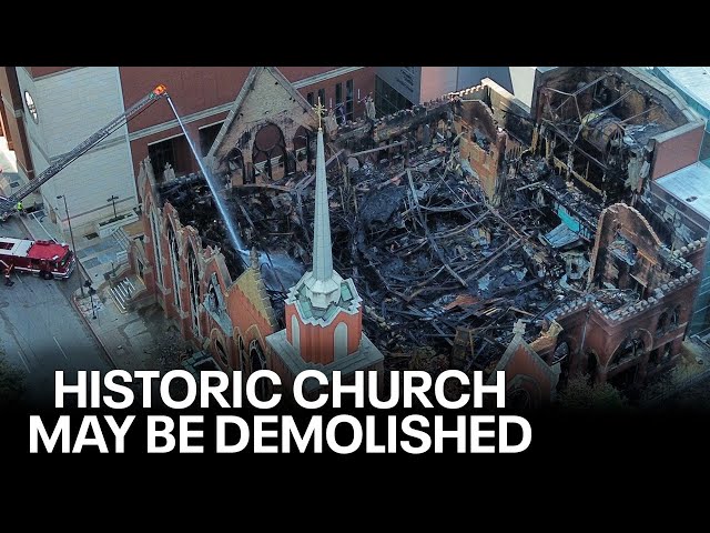 ⁣First Baptist Dallas' historic sanctuary may need to be demolished, cause undetermined