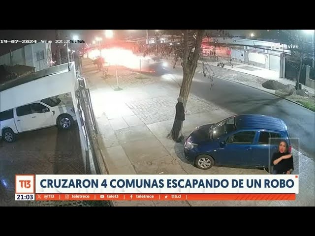 Persecución cruzó cuatro comunas: Cuatro menores edad robaron camioneta en San Bernardo