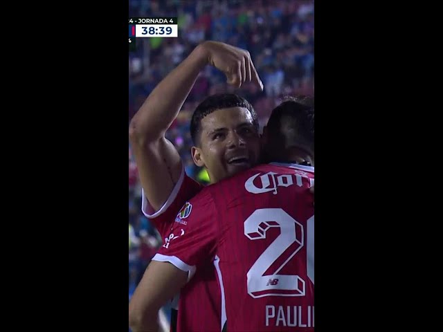 ¡TIKI-TAKA! Gran gol del Toluca de Paiva #shorts