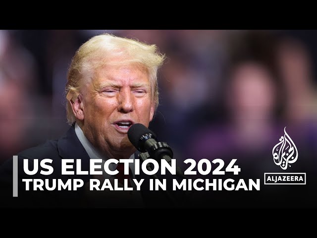 Republican rally in Michigan: Trump holds first rally since assassination attempt