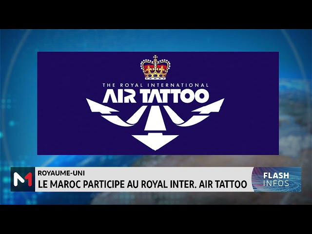 ⁣Le Maroc participe au Royal International Air Tattoo