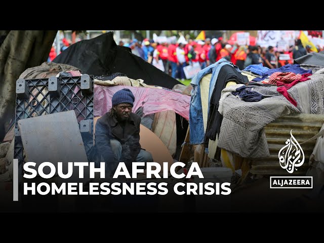 South Africa evictions: Homeless people ordered off Cape Town's streets