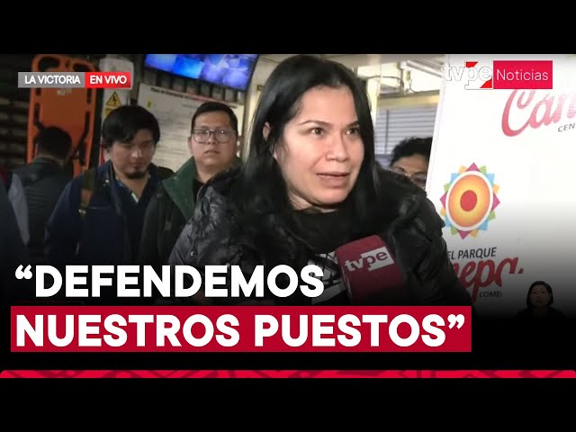 ⁣Parque Cánepa: Empresarios pernoctan en centro comercial por medida cautelar ante fin de concesión