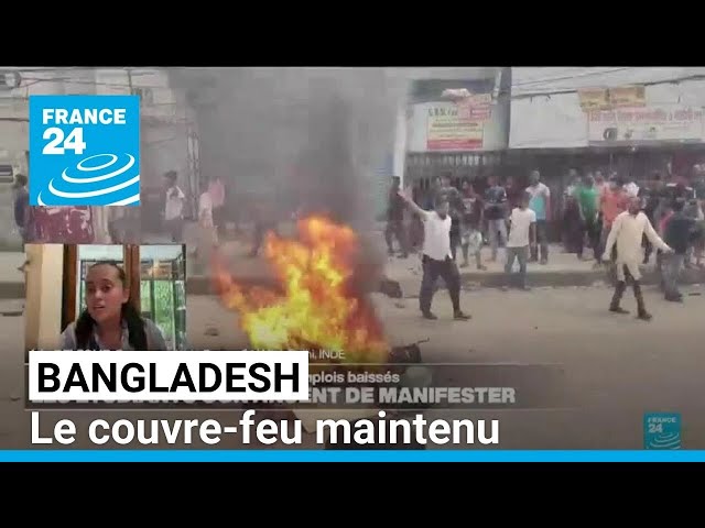 Bangladesh : la justice joue l'apaisement, les étudiants annoncent poursuivre les manifestation