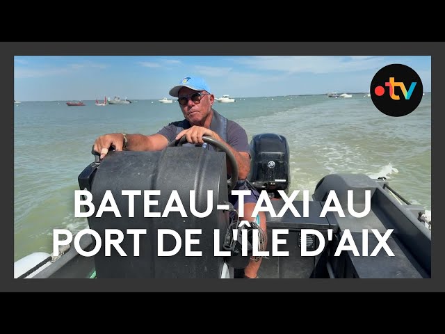 ⁣Bateau-taxi du port de l'Île d'Aix