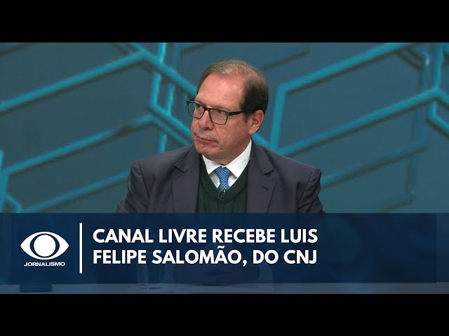 Canal Livre recebe Luis Felipe Salomão, do CNJ | Band Jornalismo