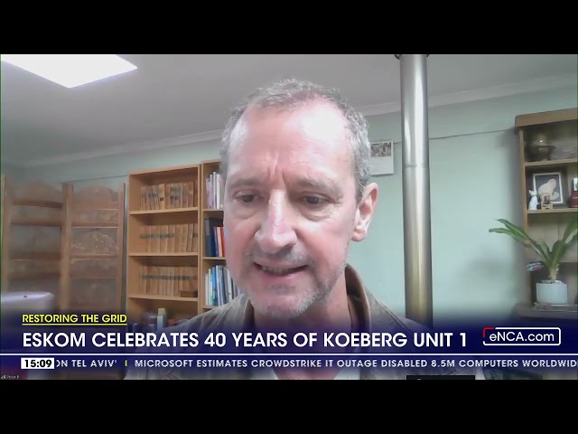 Eskom celebrates 40 years of Koeberg Unit 1