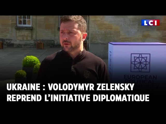 ⁣Guerre en Ukraine : Volodymyr Zelensky reprend l’initiative diplomatique