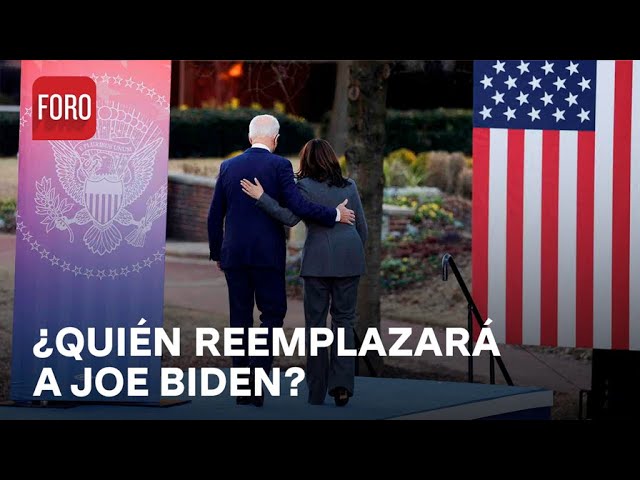 Joe Biden renuncia a contienda presidencial: ¿Quién lo Reemplazará? - Las Noticias