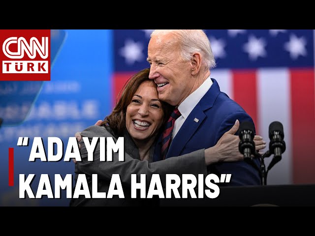 Biden, Koltuğunu Kamala Harris'e Bırakmak İstedi! Bu Açıklama Seçimi Kazanmak İçin Yeterli Mi?