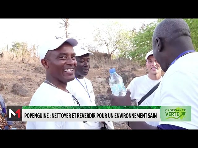 ⁣#CroissanceVerte .. Popenguine : Nettoyer et reverdir pour un environnement sain