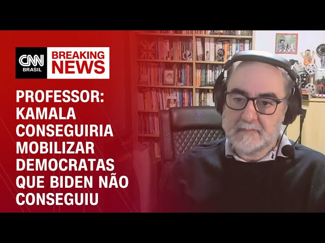 Professor: Biden conseguiria mobilizar democratas que Biden não conseguiu | AGORA CNN