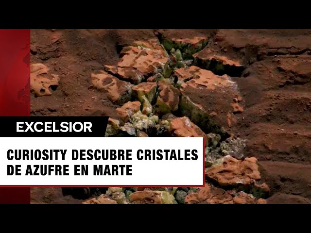 ⁣El rover Curiosity de la NASA hace un descubrimiento asombroso en Marte