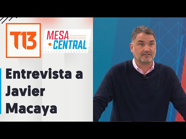 Javier Macaya por condena de su padre por abuso sexual "Como hijo, estoy del lado de mi padre&q