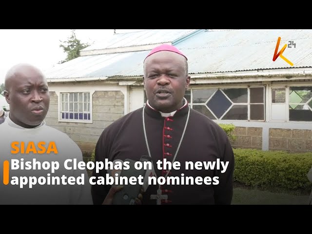 ⁣Bishop Cleophas Osese terms newly appointed cabinet changes by the President as cosmetic.