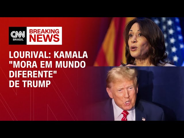 Lourival: Kamala "mora em mundo diferente" de Trump | AMÉRICA DECIDE