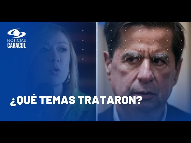 ⁣¿De qué hablaron Katherine Miranda y Juan Fernando Cristo tras elección de presidente a la Cámara?