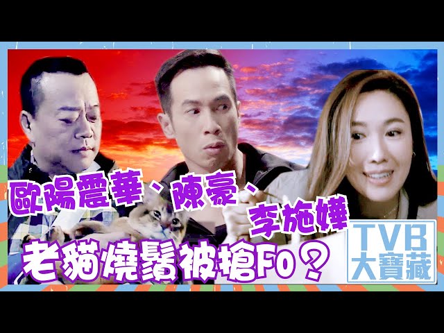 ⁣TVB大寶藏｜歐陽震華｜陳豪｜李施嬅｜老貓燒鬚被搶Fo？