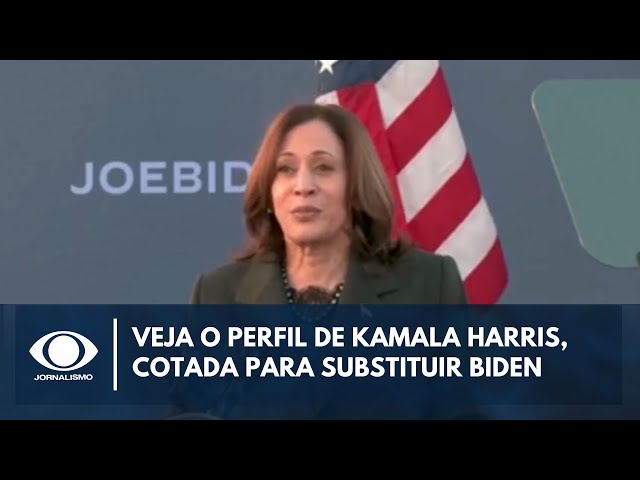 Veja o perfil de Kamala Harris, cotada para substituir Biden nas eleições | Band Jornalismo