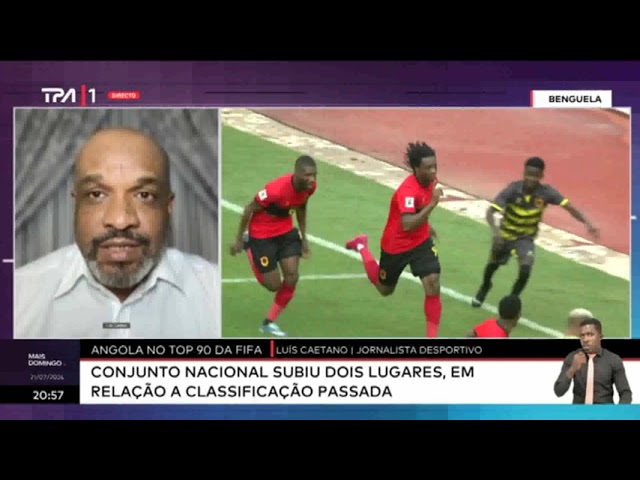 Angola no top 90 da FIFA - Palancas negras ocupam a posição 90, após 9 anos