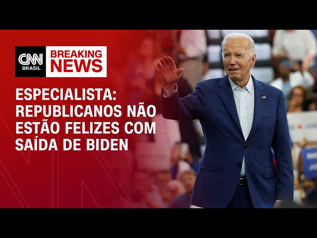 Especialista: Republicanos não estão felizes com saída de Biden | AMÉRICA DECIDE