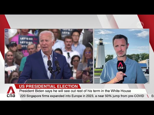 Will Biden heed calls to resign after dropping out of 2024 US presidential race?